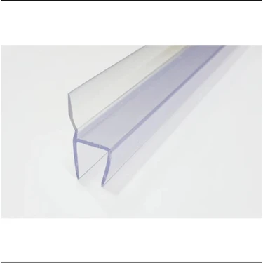 Babawick Şeffaf Cam Balkon Fitili Cam Balkon Contası 8 mm Camlar Için 150 cm 4 Adet h