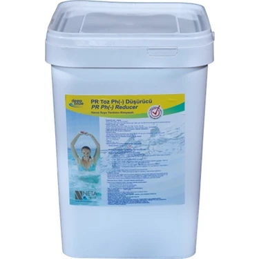 Deep Blue 25 kg Toz Ph Düşürücü Havuz Suyunda pH Düşürme Özelliği ile Kolay