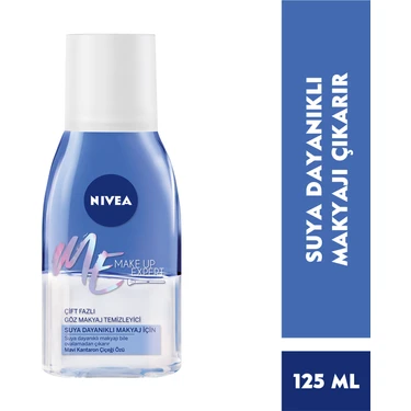 Nivea Make Up Expert Çift Fazlı Göz Makyaj Temizleyici 125