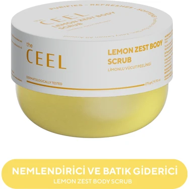 The Ceel Nemlendirici, Besleyici, Batık Giderici ve Arındırıcı Vücut Peelingi Limon Özlü 275