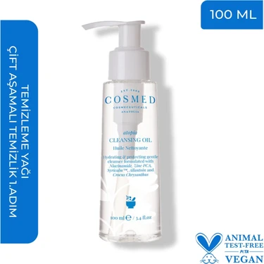 Cosmed Yüz Ve Vücut Için Temizleme Yağı 100 ml /  Atopia Cleansing
