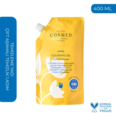Cosmed Temizleme Yağı / Atopia Cleansing Oil Refill 400