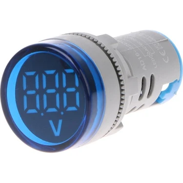 Tianyi Dijital Mavi Voltmetre Ac 20 -