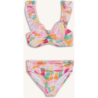 DeFacto Desenli Bikini Takımı Kız Çocuk