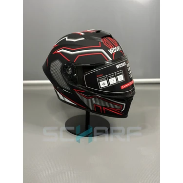 Wosen WS-202 Güneş Vizörlü Çene Açılır