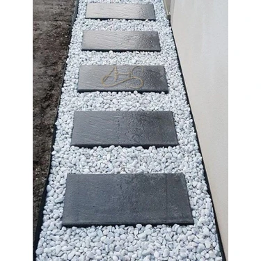 Ahs Beyaz Dolomit Taş 20 kg 1-2 cm Dere Çakıl Taşı Bahçe Peyzaj Süs Taşı Saksı Teraryum Akvaryum
