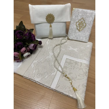 Ayhanhome Şantuk Çantalı Hediyelik Çeyizlik 4’lü Seccade