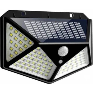 Deco Elit LED Lamba Güneş Enerjili Sokak Dış Ortam Solar Bahçe Aydınlatması Su Geçirmez Sensörlü