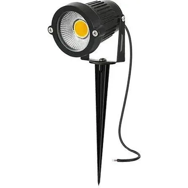 Full Reyon Elektrikle Çalışır, 5 Watt Günışığı Kazıklı Bahçe Armatürü, Çim, Çiçek, Ağaç Aydınlatma