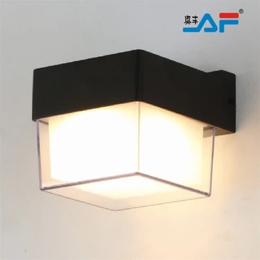 Full Reyon 6 Watt Gün Işığı Ledli Dış Mekan Bahçe Teras Balkon Kamelya Veranda Apliği Bahçe Duvar