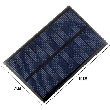 Polaxtor Deney Güneş Enerji Paneli Solar 6V 1.5W