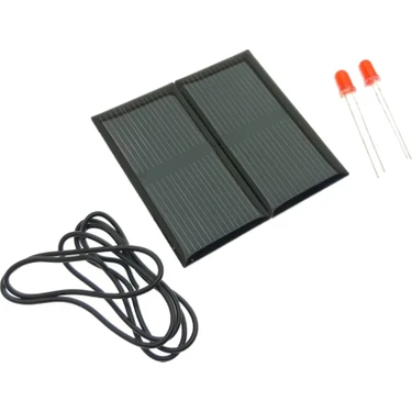 İntec  Güneş Paneli LED Seti Okul Öğrenci Deney