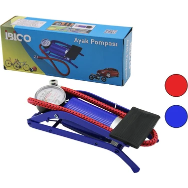 Nemere Yayat Modelince Pistonlu Ayak Pompası Oto-Araç - Bisiklet-Motor Lastik - Top - Şişme