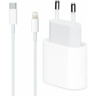 Nostaljikcep Kotenartt Apple iPhone Uyumlu iPad (8. Nesil) Usb-C Şarj Veri Kablosu 1m ve 20W Usb-C
