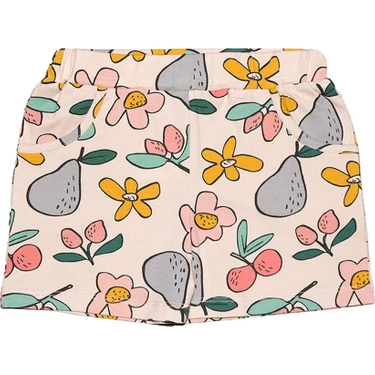 Cute Sketchbook Kız Çocuk Cepli Desenli