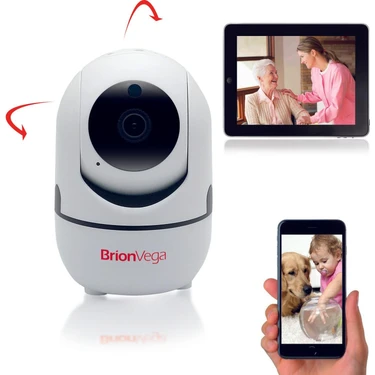 Brion Vega Bv6000 Bebek Güvenlik Kamerası 1080p Yüksek Çözünürlük Gece Görüşü