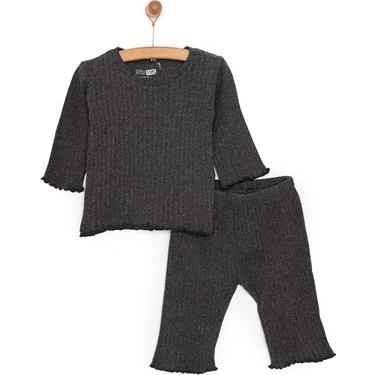 HelloBaby Kaşkorse Uzun Kol Pijama Takımı Kız