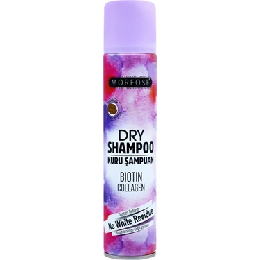 Morfose Kuru Şampuan - Arındırıcı Etki ve Ekstra Hacim, 200 ml, Bitkisel Formül, Paraben