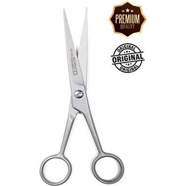 Ice Profesyonel Berber Saç Kesim Makası 7 Inch 17.5 cm Kuaför Kaş Bıyık Sakal Kesme
