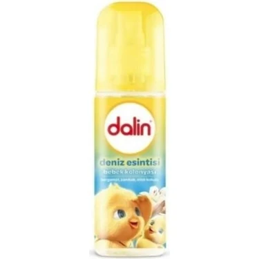Dalin Bebek Kolonyası 150 ml - Deniz Esintisi Ferahlatıcı Koku, Yenidoğanlar ve Bebekler İçin Tek