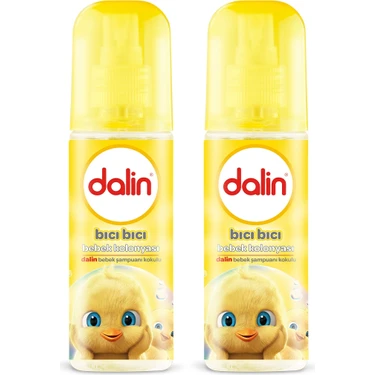 Dalin Bıcı Bıcı Bebek Kolonyası 150 ml x 2 Adet Doğal İçerik Hassas Ciltler
