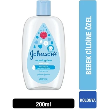 Johnson's Morning Dew Kolonya 200 ml Bebekler İçin Dermatolojik Olarak Test Edilmiş