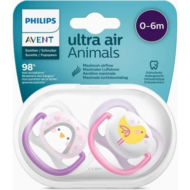 Philips Avent Ultra Air Emzik 0-6 ay Kız,