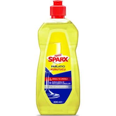 Asperox Sparx Bulaşık Makinesi Partlatıcı & Kurutucu Sirkeli ve Limonlu 400