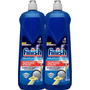 Finish Bulaşık Makinesi Parlatıcı & Kurutucu Sıvı Limon 800 ml x