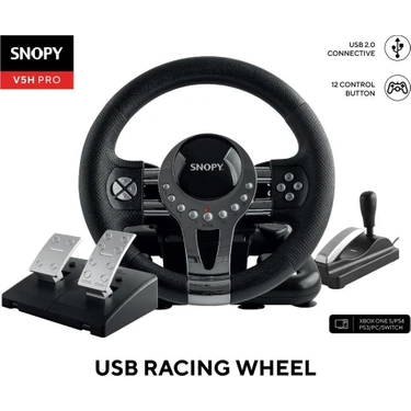 Snopy V5H PRO XBOX ONE S/PS4/PS3/PC/SWITCH Metalik Pro Oyuncu