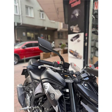 OrjinMotoPart Motosiklet Ayna V2 H2 Naked Spor Ayna Geniş Görüş Açılı Kanat Ayna Takım Tüm Naked ve