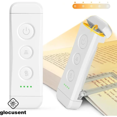USB Şarj Edilebilir LED Kitap Ayracı Arası Okuma Işığı Ayracı Portatif Şarj