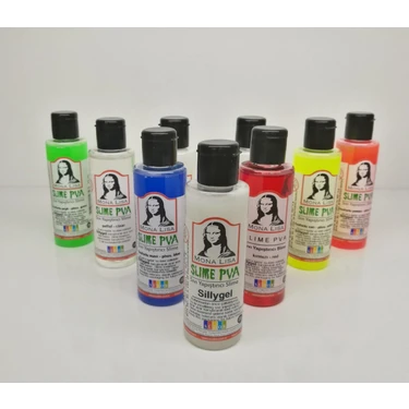 Mona Lisa Slime Jeli 8'li Sıvı