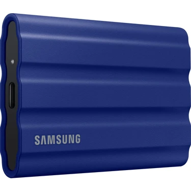 Samsung 2TB T7 Shield Usb 3.2 (Okuma 1050MB - Yazma 1000MB) Mavi Taşınabilir SSD Disk