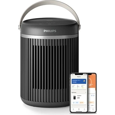 Philips 3000 Serisi Kompakt Seramik Isıtıcı, 2000W, 24 dB ile Fısıltı Sessizliğinde,