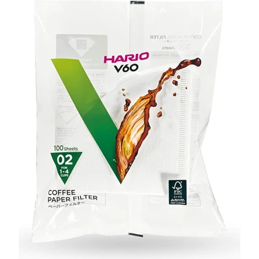 Hario - V60 02 Kahve Filtre Kağıdı [100