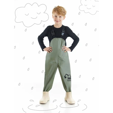Denokids Kepçe Erkek Çocuk Su Geçirmez Yağmur