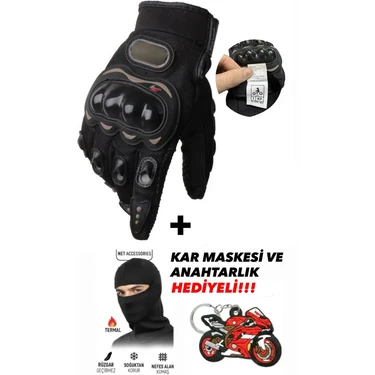Edelvays shop 3 mevsim korumalı Motosiklet eldiveni EN13594 Sertifikalı yasaya