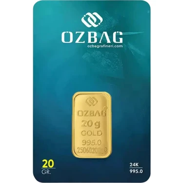 Özbağ 20 gr Külçe