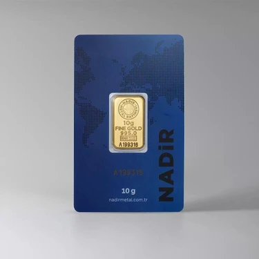 Nadir Gold 24 Ayar 10 Gram Külçe