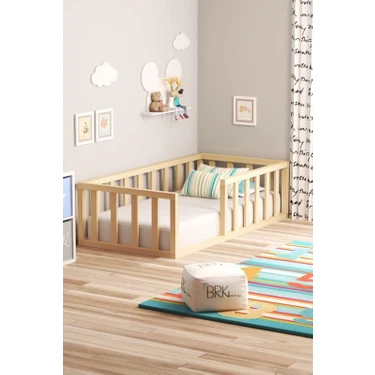 BRK Design Montessori Çocuk Yatağı – Doğal