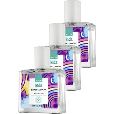 Avon Kids Meyveli Kokulu Çocuk Parfüm Edc 30 Ml. Üçlü