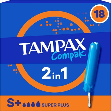 Tampax Tampon Compak Super Plus