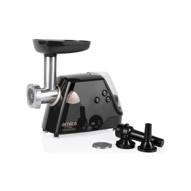 Arnica Meatchef Et Kıyma Makinesi 700 W Siyah Paslanmaz Çelik Malzeme ile Ergonomik
