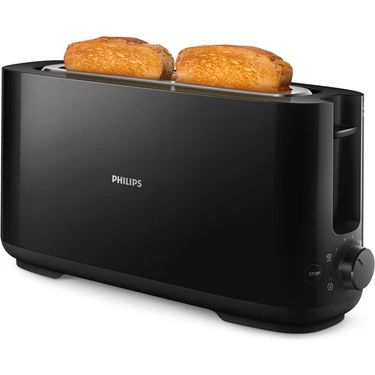 Philips HD2590/90 Daily Collection Uzun Yuvalı Ekmek Kızartma Makinesi, Buz Çözme Modu, 8 Kızartma