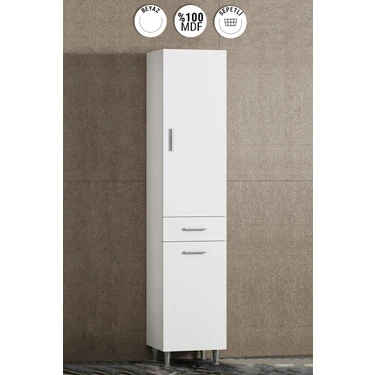 Özceden Boy Dolabı Sepetli 40 cm Mdf