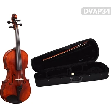 Dominguez DVAP34 Profesyonel Viyola (3/4) | El Yapımı Hareli Ağaç Konser