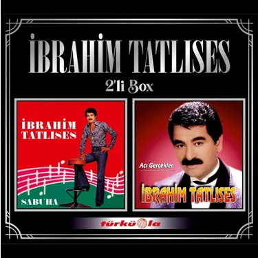 Türküola Müzik Ibrahim Tatlıses - Sabuha / Acı Gerçekler (2'li Box