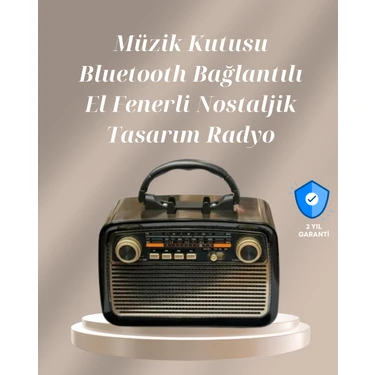 Uravas Store Bluetooth Bağlantılı Taşınabilir Hoparlör – Fm/am Radyo Özellikli Şarj Edilebilir