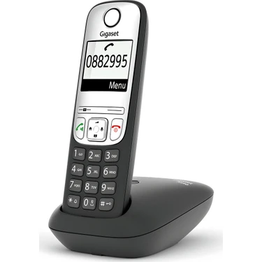 Gigaset A690 Siyah Dect Telsiz Telefon -  Büyük Ekran, Handsfree, Aydınlatmalı